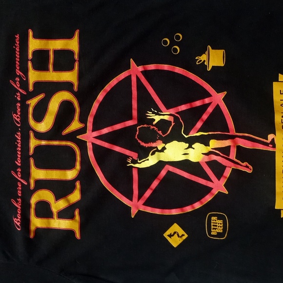 RUSH Canadian Golden Ale Beer T-Shirt - Picture 3 of 5